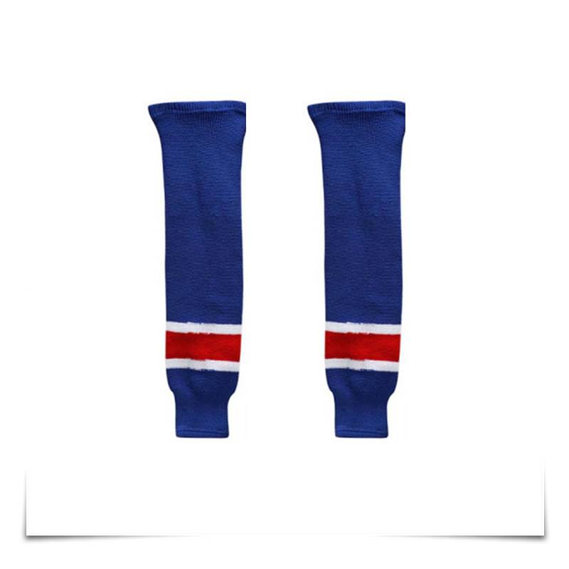 Ice hockey knitted woolen leggings sock socks, ice hockey -legged socks, wear -resistant children's ice ball protection legs, ice hockey socks equipment