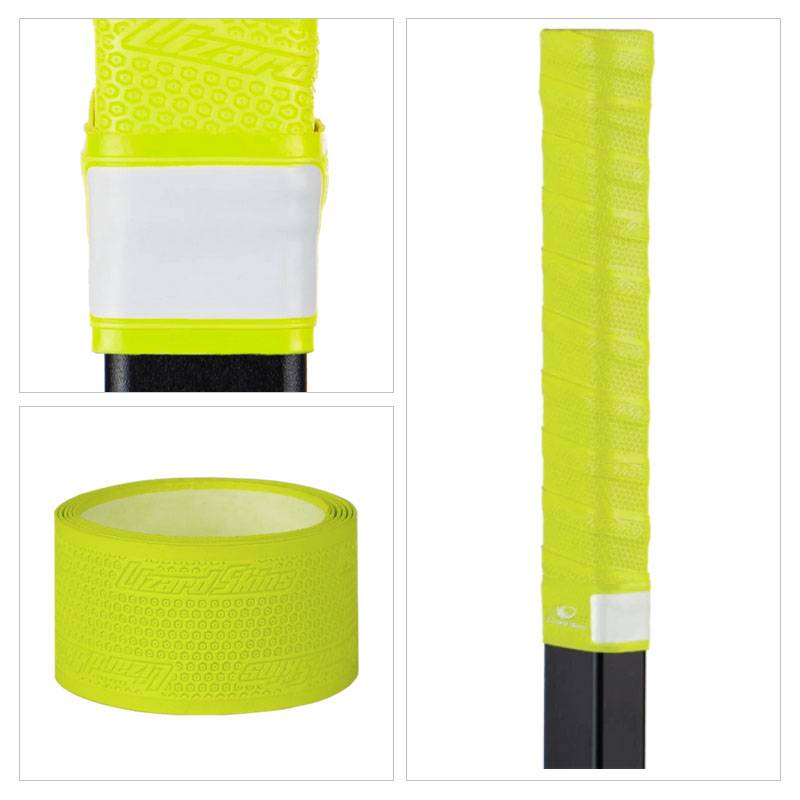 Lizard Skins hockey pole, skin-sliding tape pole, cosy rubs