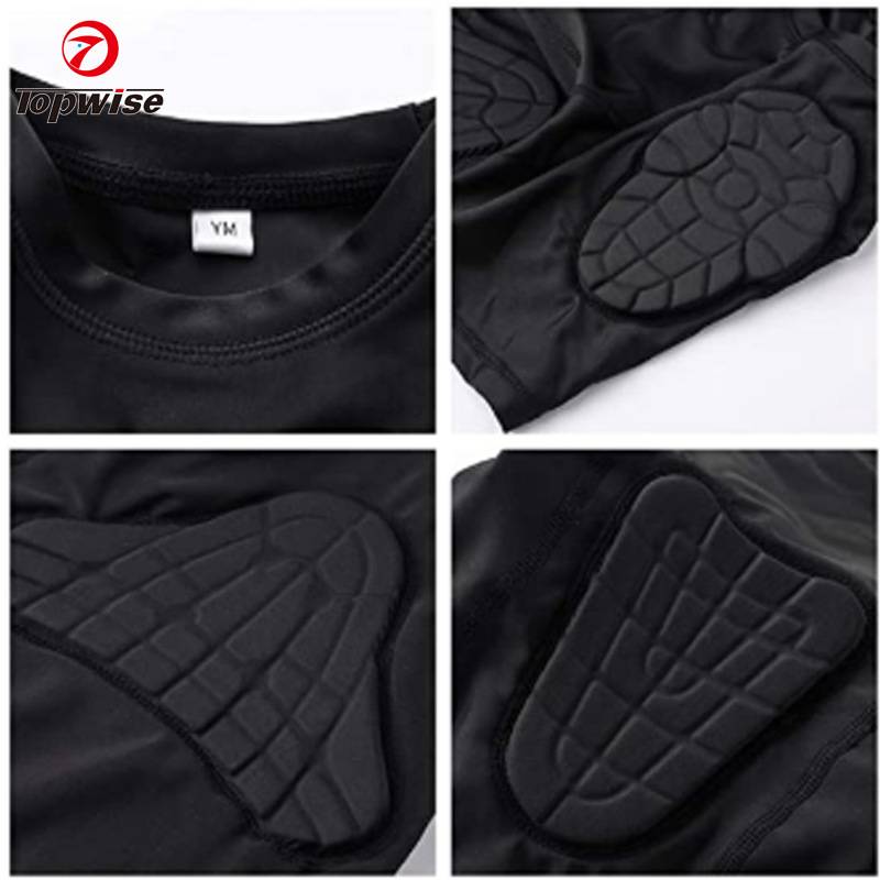 Crash suit, football goalie doorman, long-sleeved sports gear, skating hockey football shoulder protection