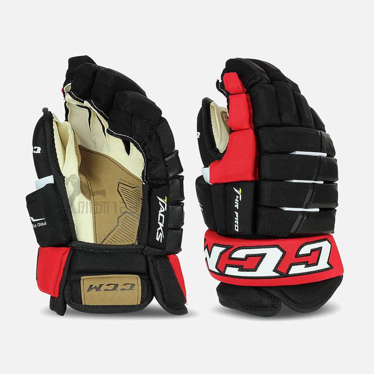 Genuine special offer Canada CCM Tacks 4R Pro ice hockey glove hockey glove ice hockey equipment
