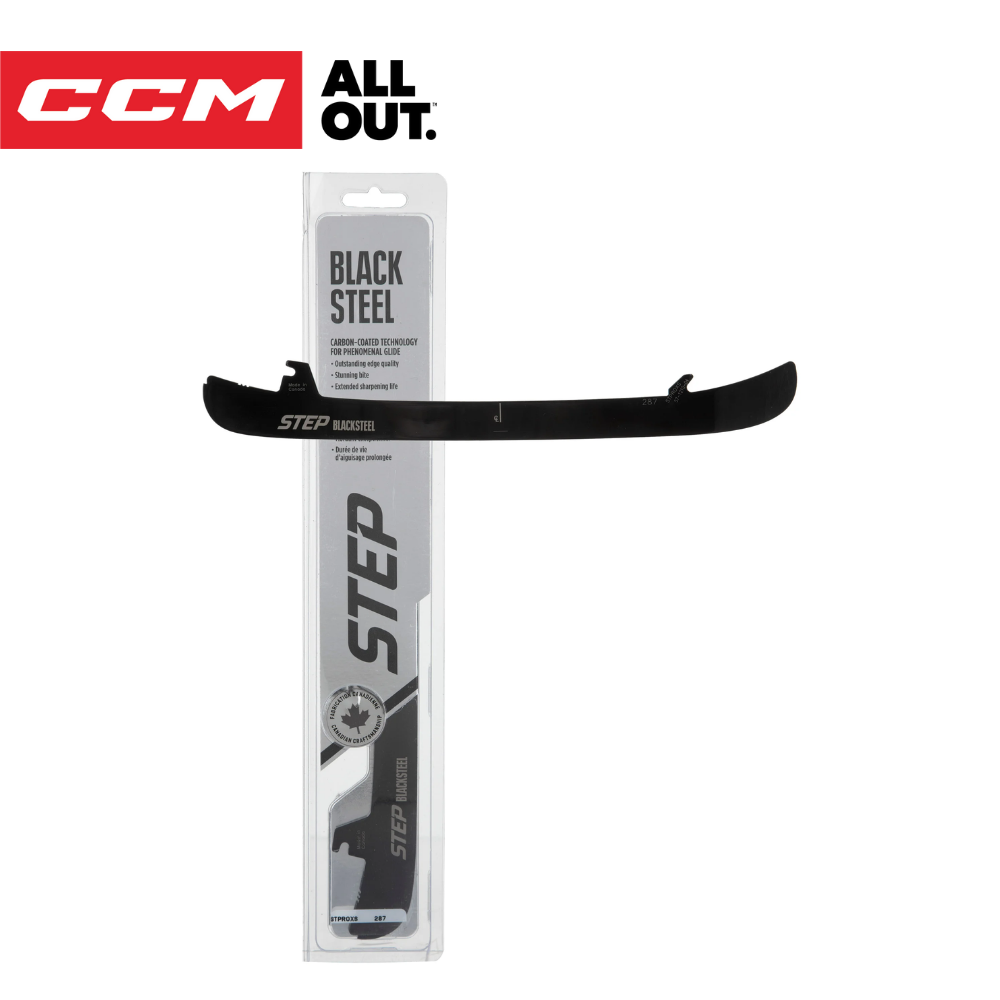 CCM Step XS Blacksteel Ice Hockey Steel Steel Steel Black Knife Steel Professional Competition Class replaces knife steel