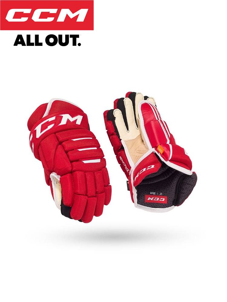 CCM 4R PRO2 Ice Hockey Gloves Adult Ice Hockey Training Competition Elite Professional Gloves Defensive and wear -resistant