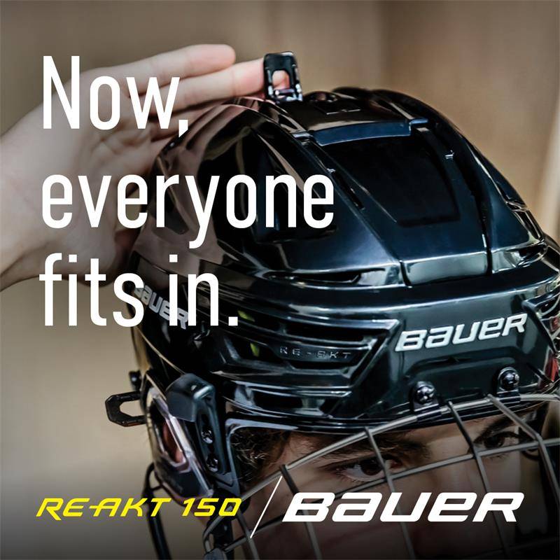 New Bauer RE -KT 150 Children's adult ice hockey helmet Ball does not pinch the protective cap