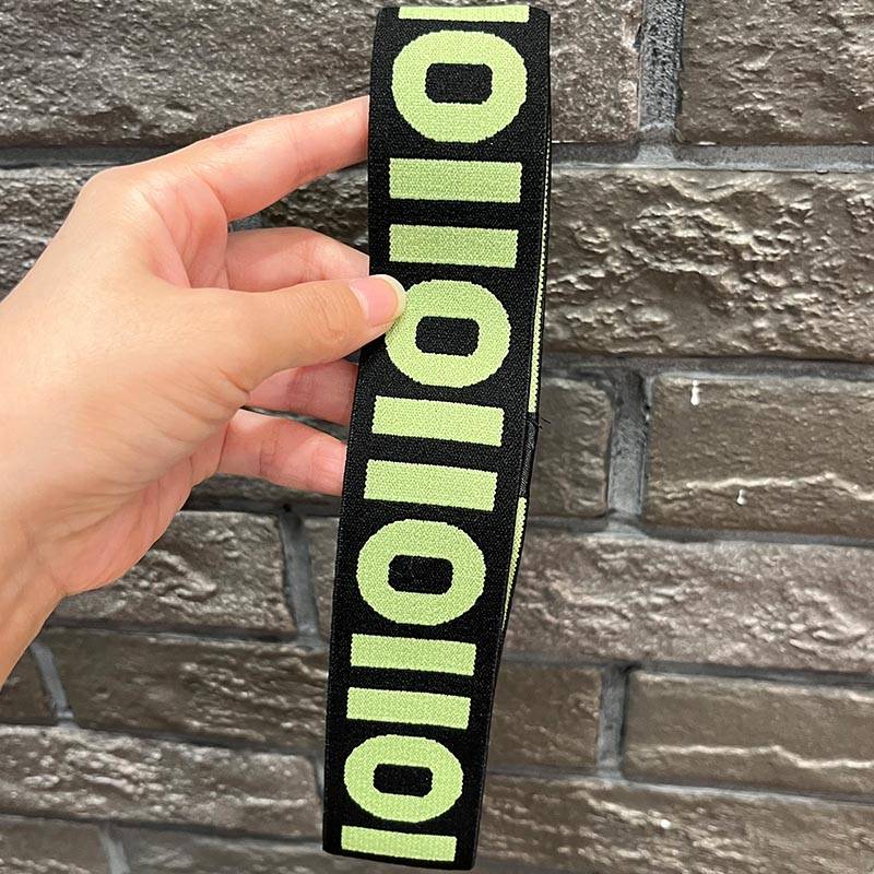 Children's trendy brand hip -hop hip -hop hair band performance catwalk sports hair band blue ball badminton head belt school accessories