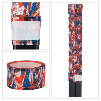 Red and blue camouflage