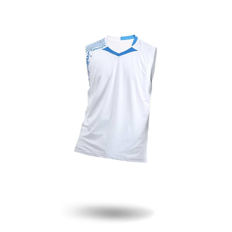 Sleeveless badminton clothing men and women vest fast dry professional sports gas exhaust ping -ping tennis team custom printing clothes