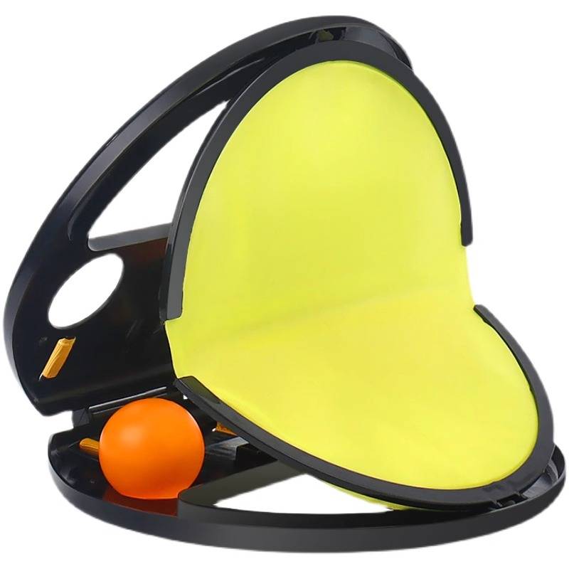 Children grabbing the ball and the two -person parent -child interactive elastic ball indoor and outdoor sports pinch racket ejection ball toys