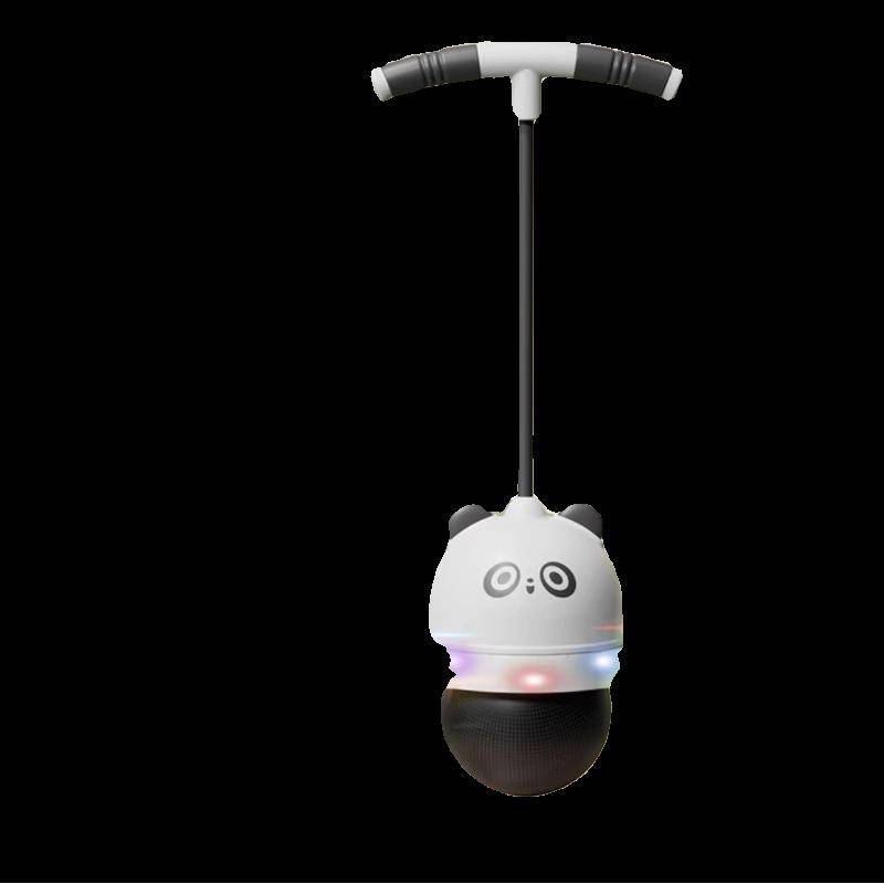 Children's panda jumping ball adult sports glowing stretch ball balancing jumper ball ball children toys played jumper