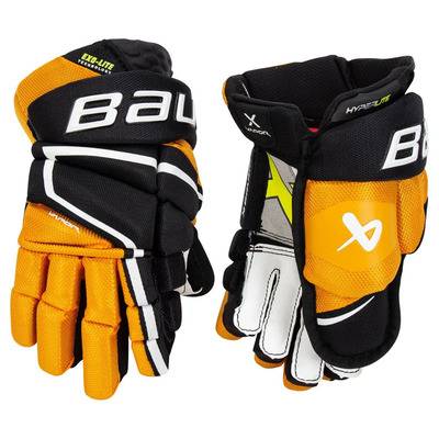 Hyperlite 10 -inch black gold glove