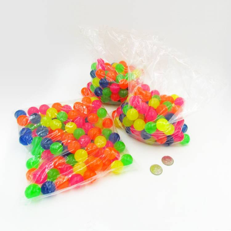 Children's toys solid rubber elastic ball Boy girls and girls early teach wisdom ball vibration sieve fishing float water bombs jumping ball