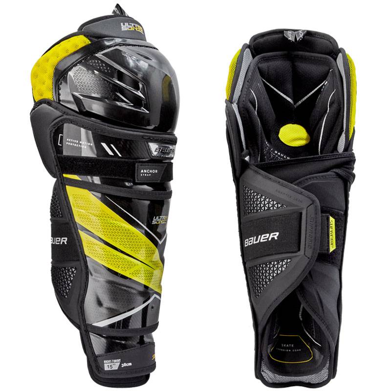 21 years new BAUER/Ball Ultrasonic supersonic ice hockey protective race -level elbow cord knee