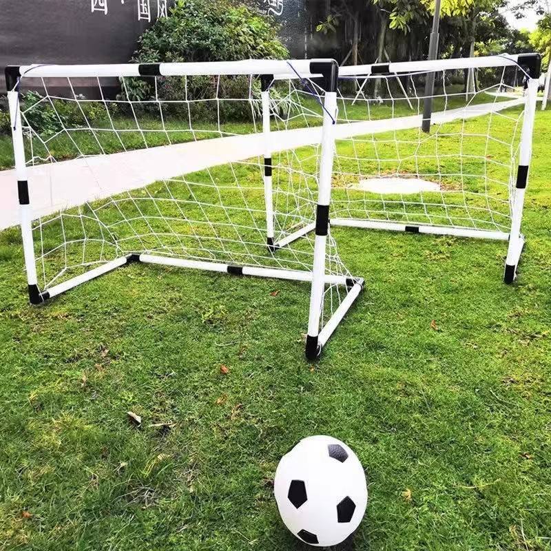 Children's football door frame with network disassembly loading room outdoor portable kindergarten sports training toy men and girls