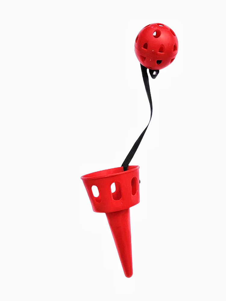Children's throwing ball Kindergarten Focus on the sense of strength, training equipment Parent -child outdoor sports elastic ball to pick up toys