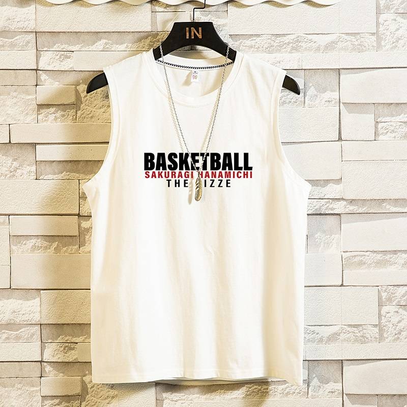 Ice Scene Speed Sports Sleeveless Vest Men's Summer 2024 New Basketball Fitness Cold Shoulder T -shirts Loose and thin tide