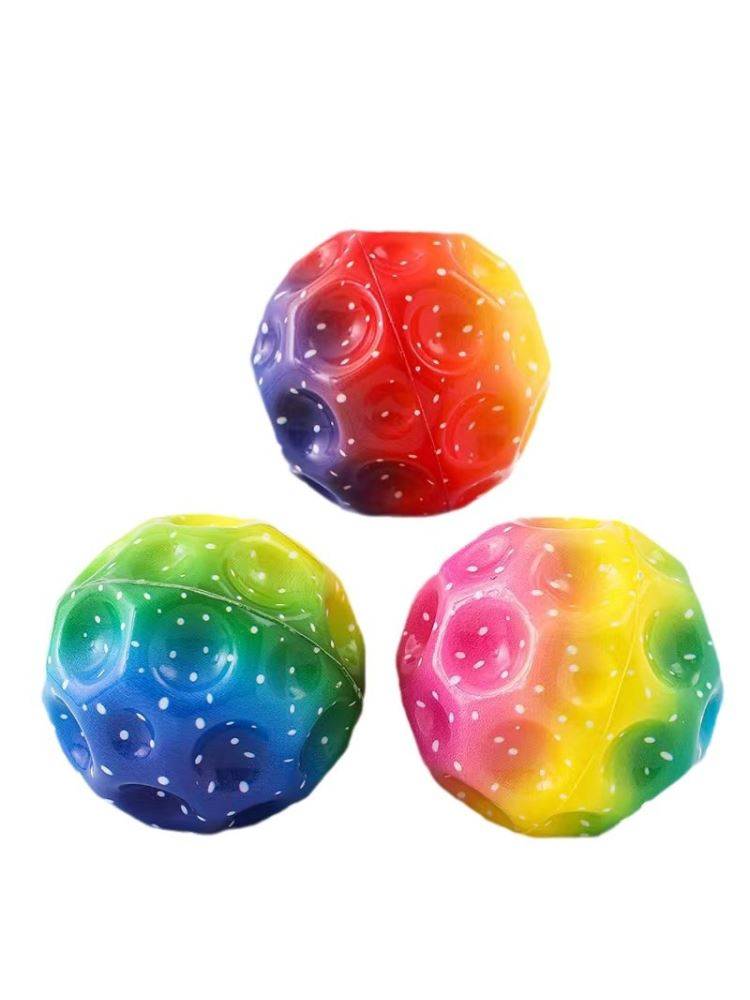Moonstone Bullet Balls Children Adult Anti -Gravity High Bulk ball Hole Pole ball Parent -child interactive toys decompressing