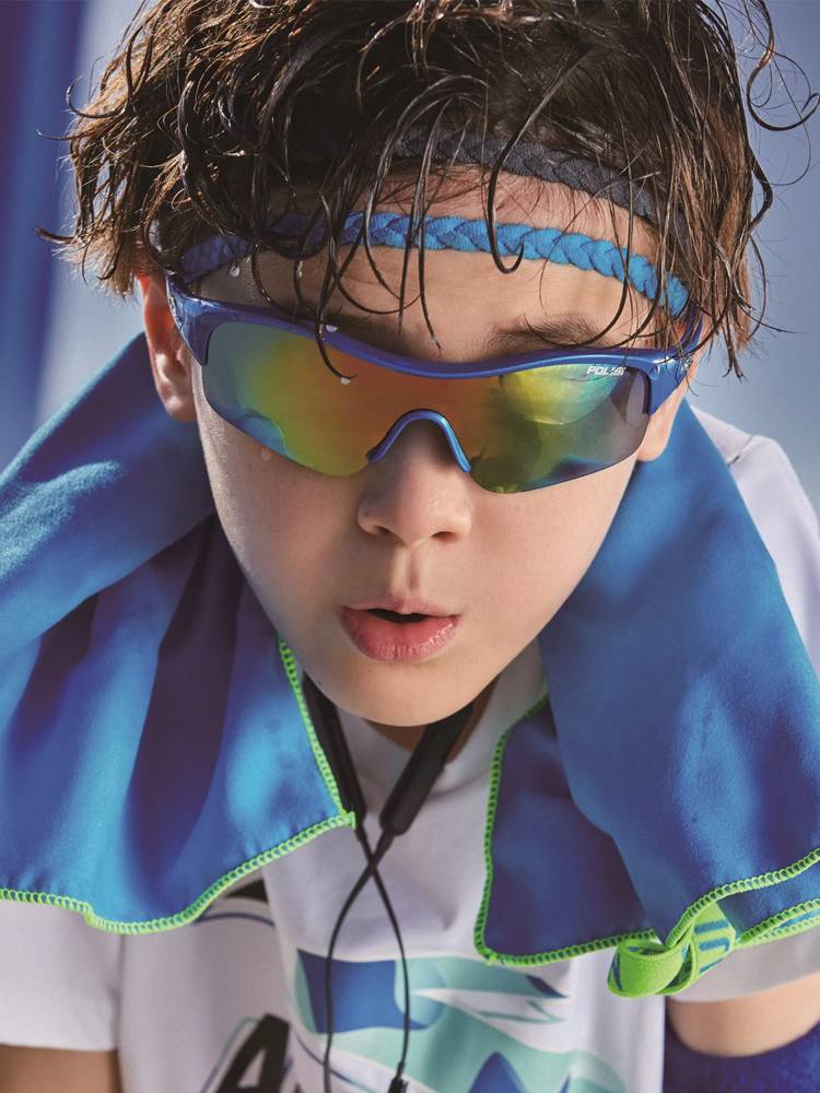 PoliSi Children's Cycling Glasses Polarized Windstroke Windproof Bicycles Running Mirror Running Sports Sunglasses Morroscopy sunglasses