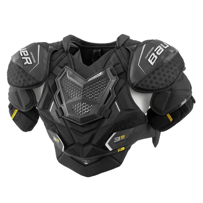 Bauer 3S PRO ice hockey, chest protection, elbow and legs, young adult ice hockey training competition elite protective gear