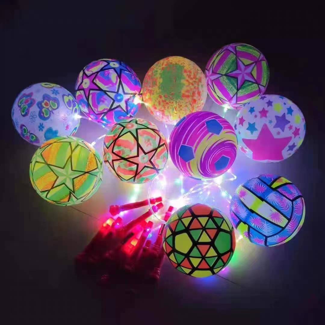 Ten randoms of light shook balls [with battery] Bargaining cylinder