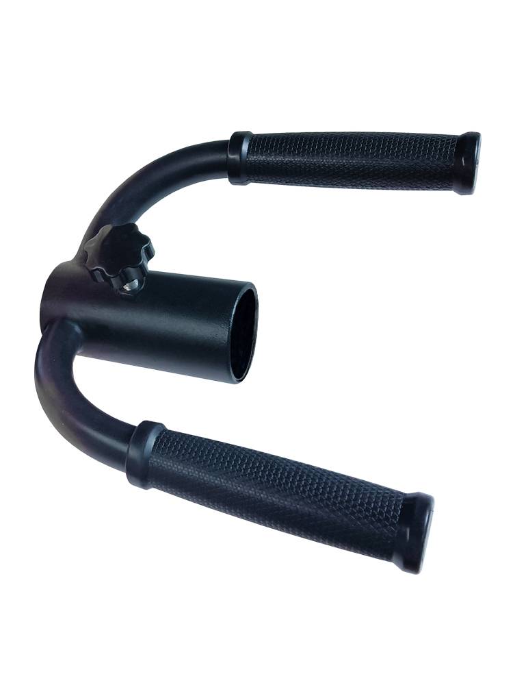 Barbell pole fitness training T bar stiff holding hand -hip -hip squat backbone boat rowing auxiliary cannon barrel floor mine rack