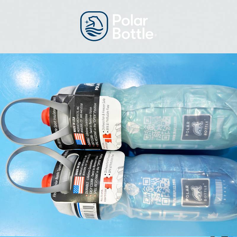 Special offer polar bear iceball kettle joint name Dutch Maple Leaf Speed ​​Water Skating Cup Sports Large -capacity Food Cup