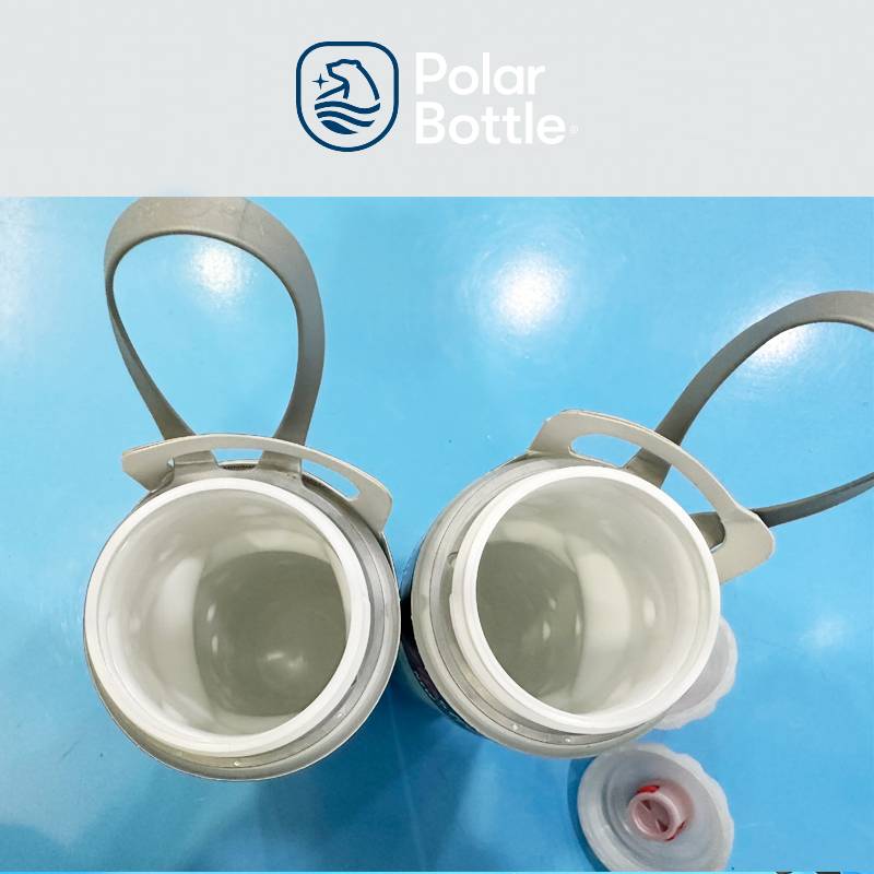 Special offer polar bear iceball kettle joint name Dutch Maple Leaf Speed ​​Water Skating Cup Sports Large -capacity Food Cup