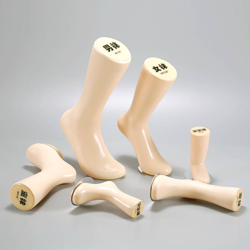 Men, girls, and children, seamless magnet foot sock socks, moving model models with magnetic foot mold shoe mold mold leg mold