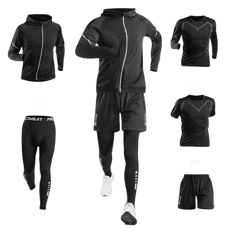 A sports suit for a man running a gym dress for a summer ice-screech dryie tights for riding football basketball