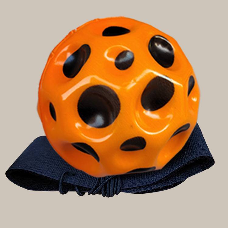 Hole wrist Elastic Ball Children's Toy Ball Homepone Lost Slutter Artifact Fitness Exercise Magic Ball Wooded Picking Pick up