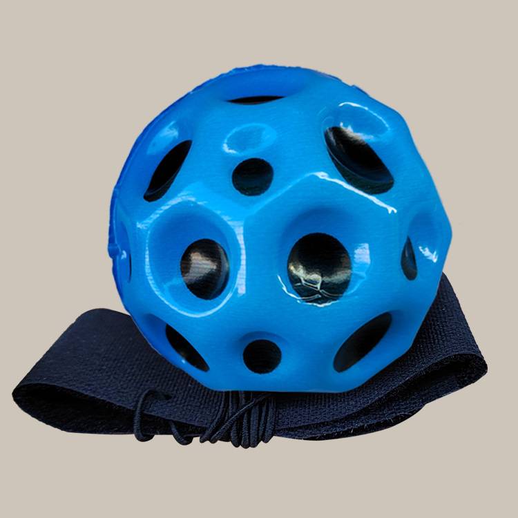 6 cm blue wrist elastic ball