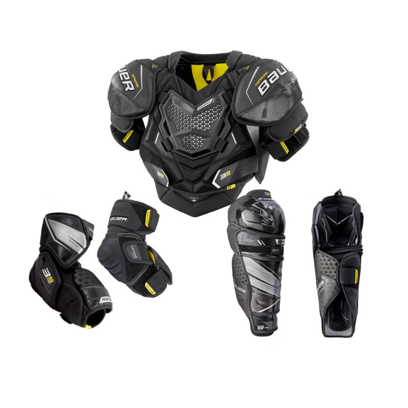Bauer 3S PRO ice hockey protective Powell adult adult chest protection chest, elbow, elbow protection trousers gloves