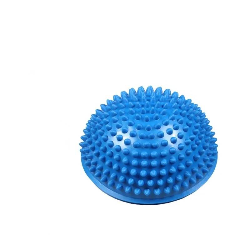 Sensory training equipment Furnishing children's durian ball balance wood toys semi -circular massage ball Tentacy rainbow crossing river stone