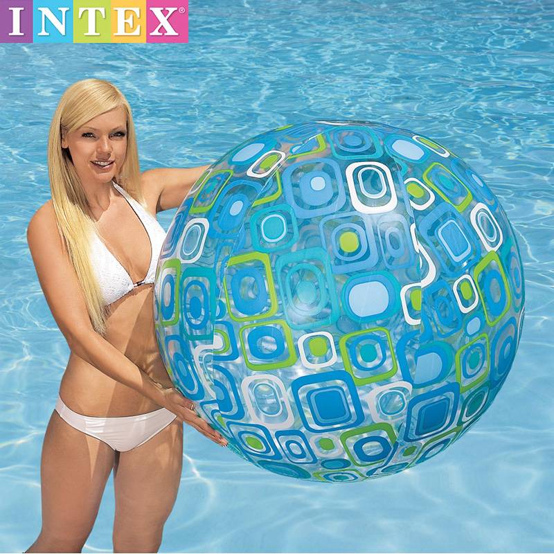 Blue beach ball