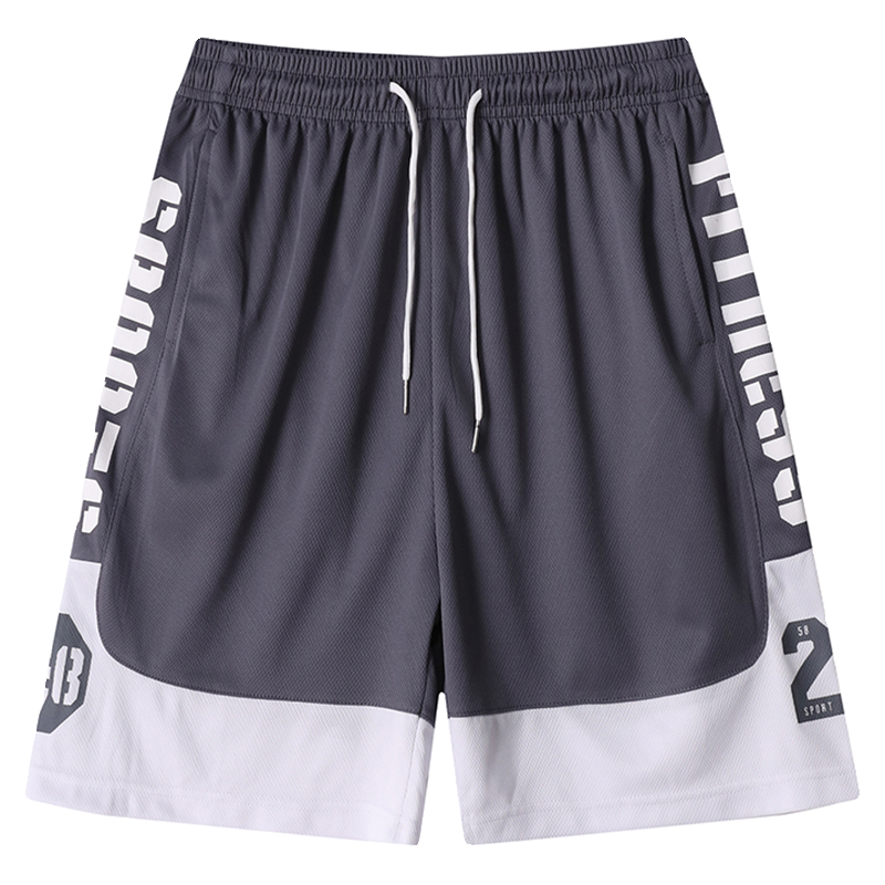American Basketball Pants Men's Fatty Loose Loose Speed Dry Pants Pants Pants Add Fertilizer Pants Fitness Sports Short Tak