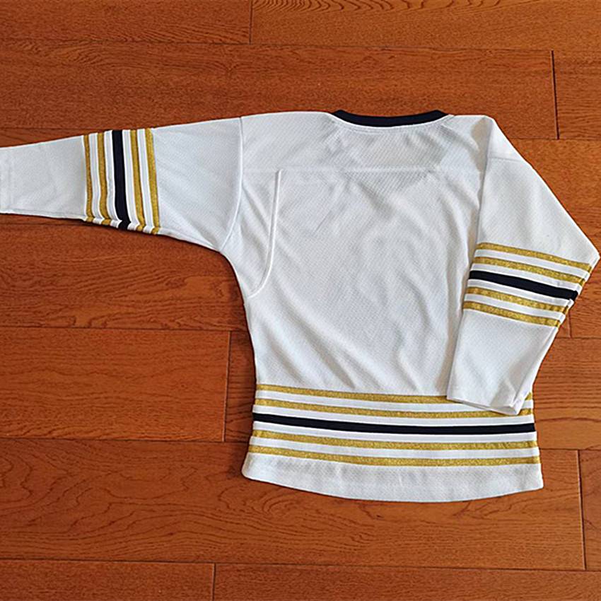 Original single children's youth version of American ice hockey suit Harakuku BF wind street large size jersey sports shirt speed dry