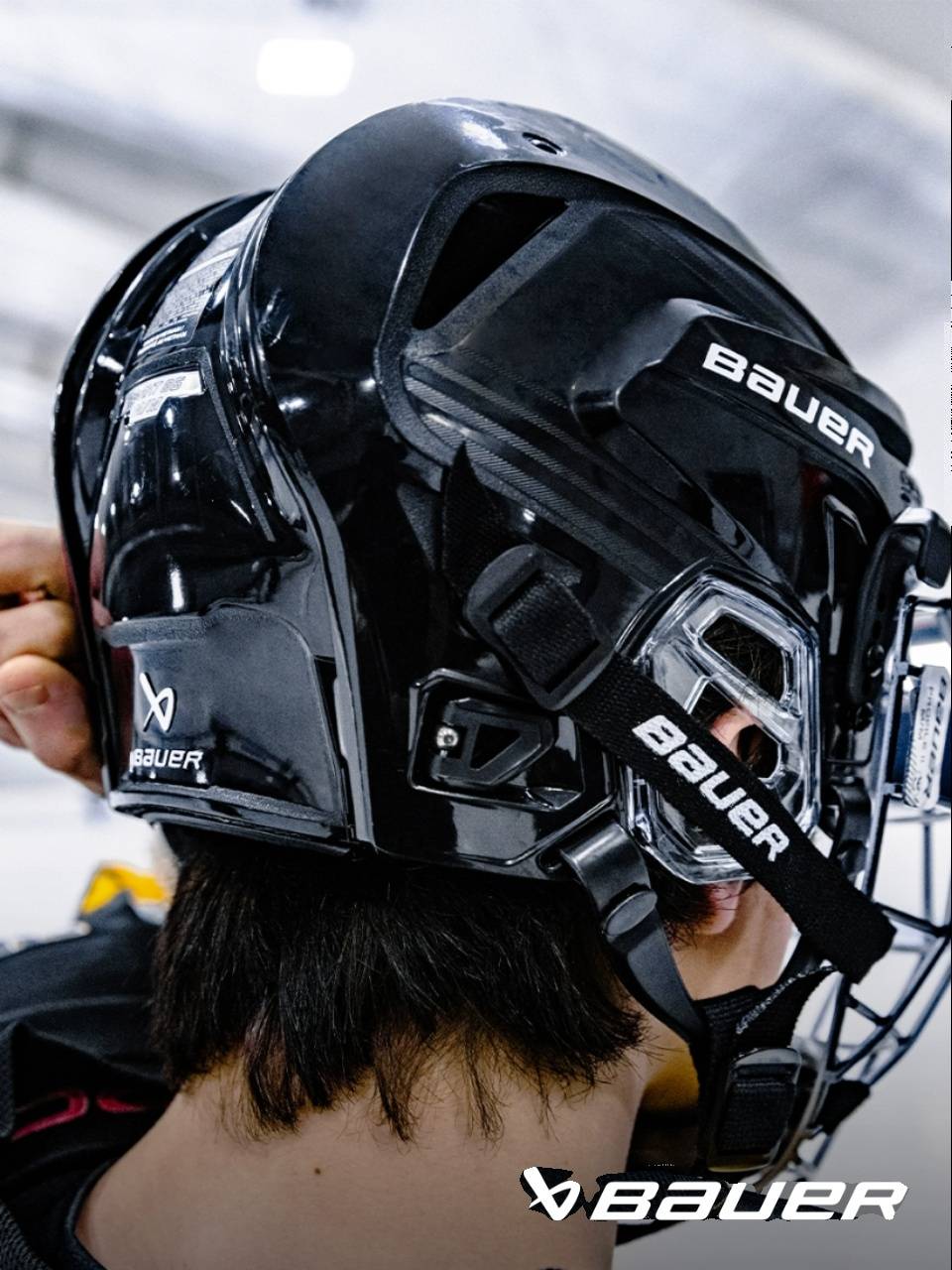 New Bauer RE -KT 85 Children's adult ice hockey helmet Baoer