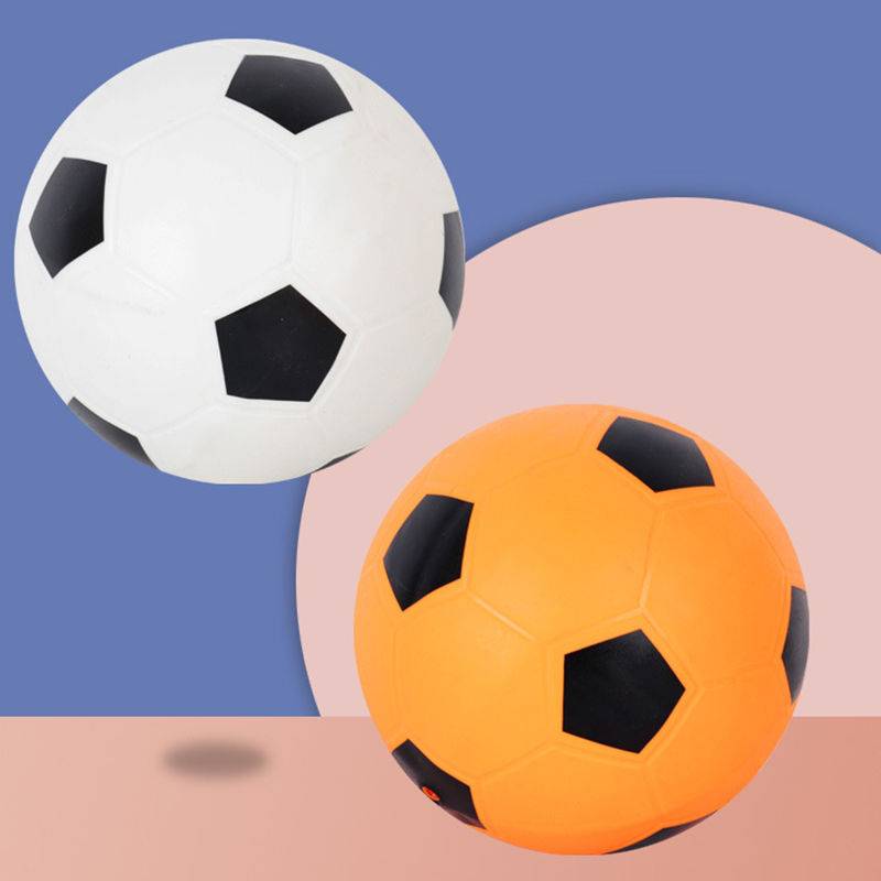 Net red style children's indoor mute football training ball red silent quiet shooting ball high elastic no smell soft