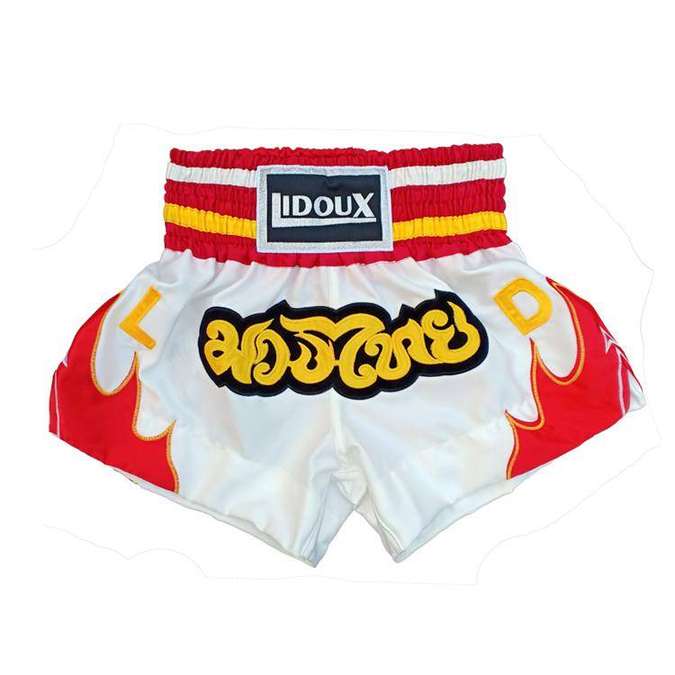 Muay Thai short pants scattered fighting free fight competition adult men's pants head children boxing training service customization