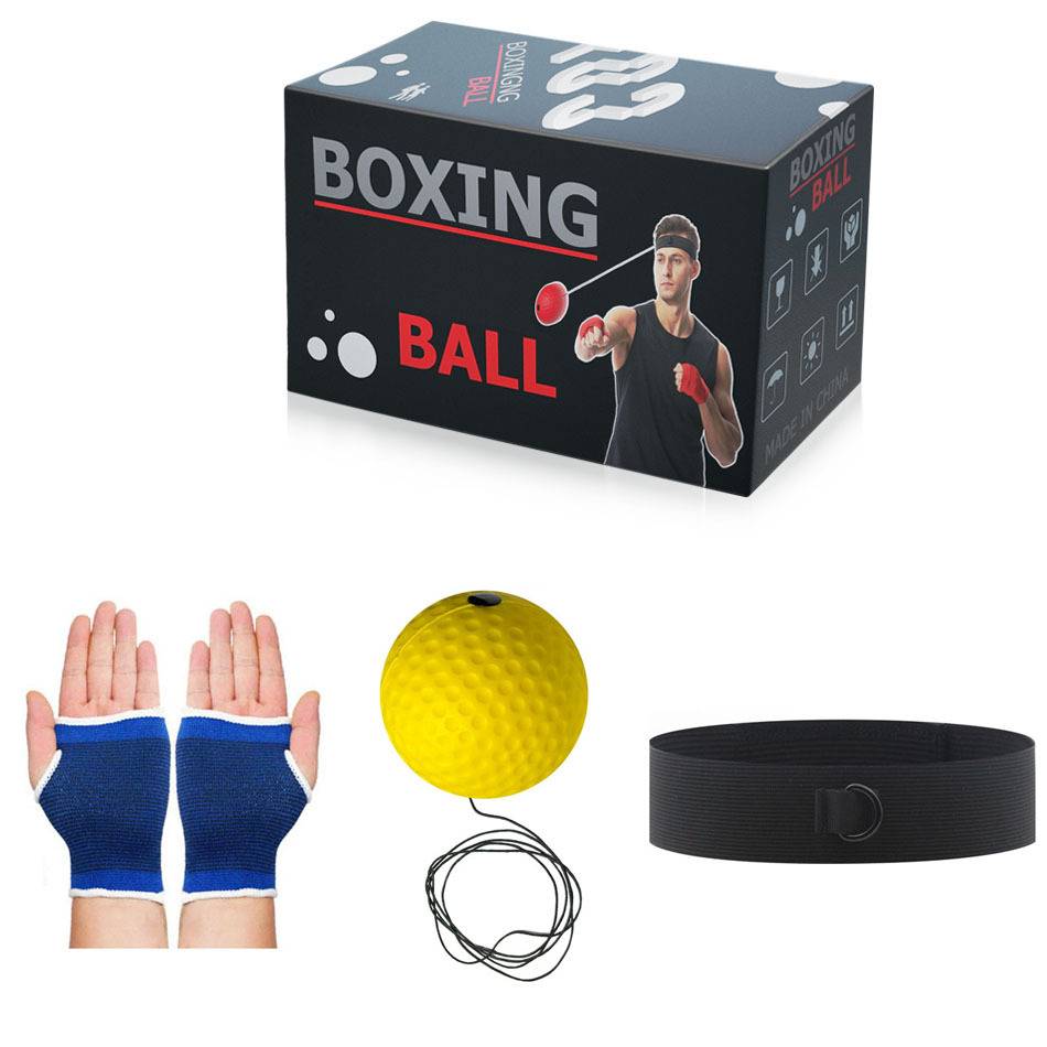 [Gift Box] headband+handle+20 grams of yellow soft ball