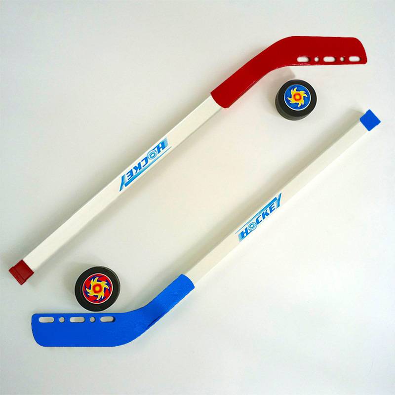 84cm red and blue ice hockey (upgraded version thickened and hard)
