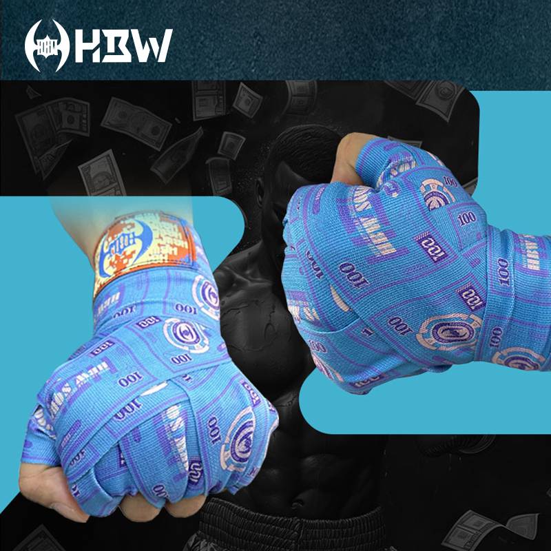 HBW European Thai Mall Monopoly Man's Handbite Boxing Tie Hand with Boxing Peak Gel Shield Professional Sports Bandling