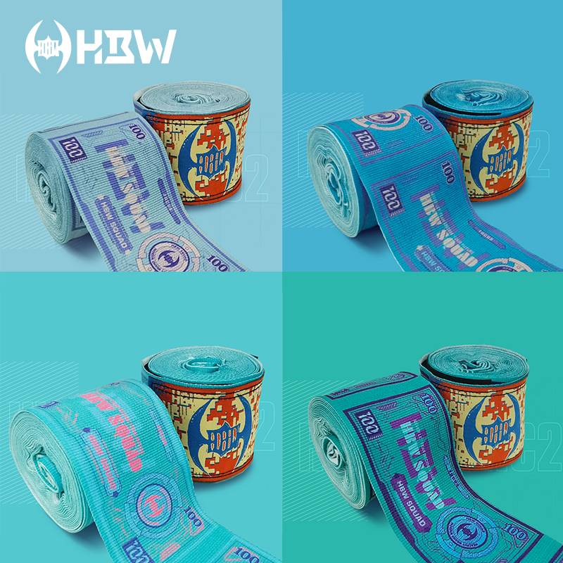 HBW European Thai Mall Monopoly Man's Handbite Boxing Tie Hand with Boxing Peak Gel Shield Professional Sports Bandling
