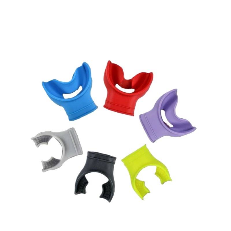 Dive biting mouth, snorkeling submersible respiratory tube adult children without odor, sanitary environmental protection, universal deep dive free dive