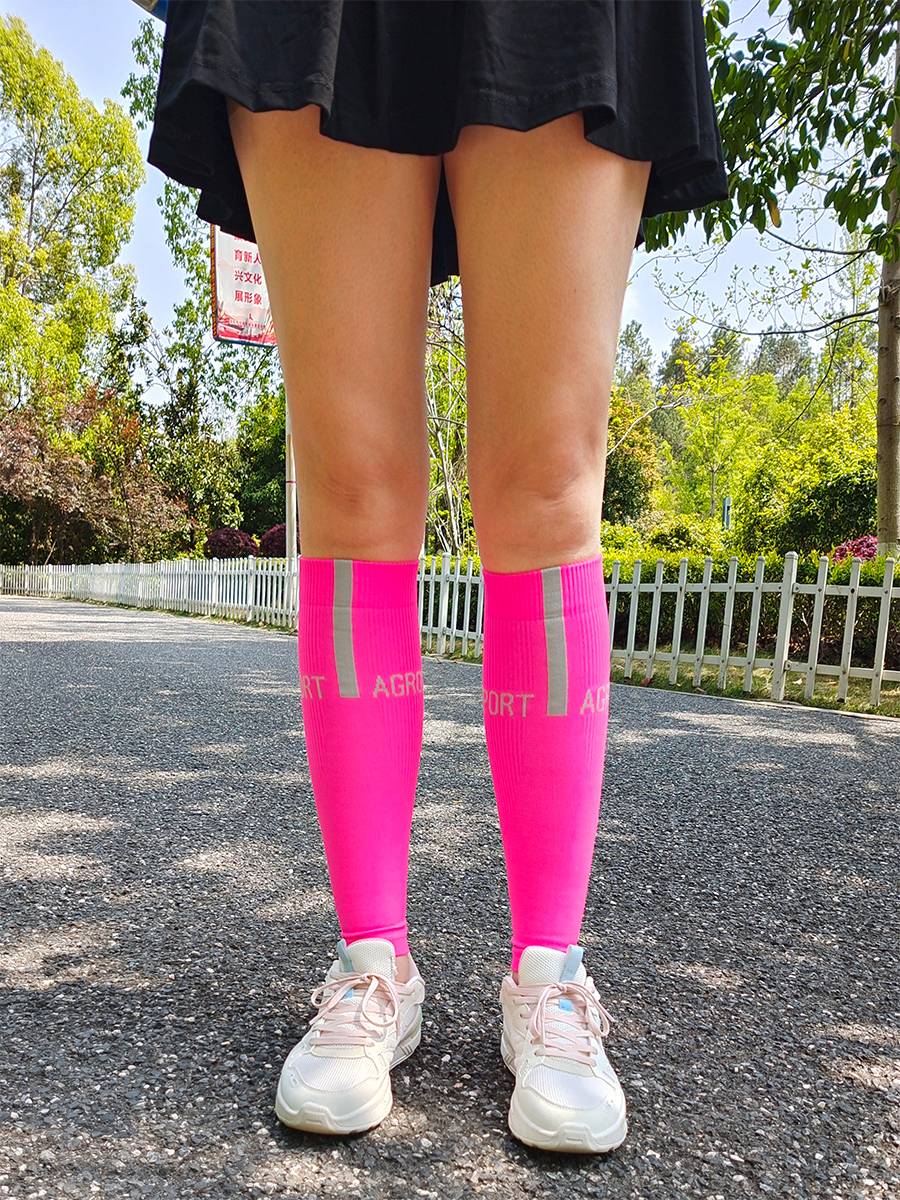 Professional marathon running basketball Speed -drying rope skipping fitness sports compressed legs and calf socks, leggings socks increase