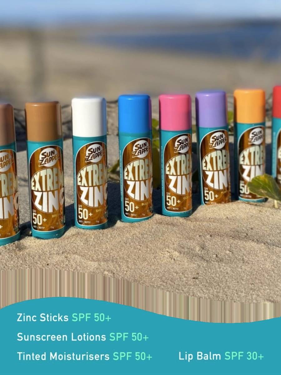 Australia Sun Zapper sunscreen mud stick color snorkeling physical beach outdoor surfing special water sports