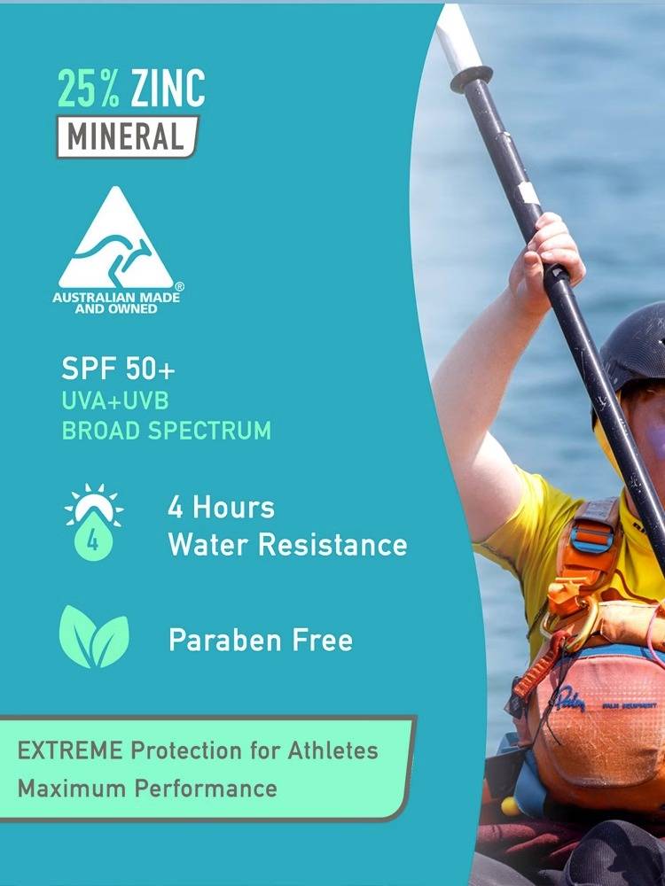 Australia Sun Zapper sunscreen mud stick color snorkeling physical beach outdoor surfing special water sports