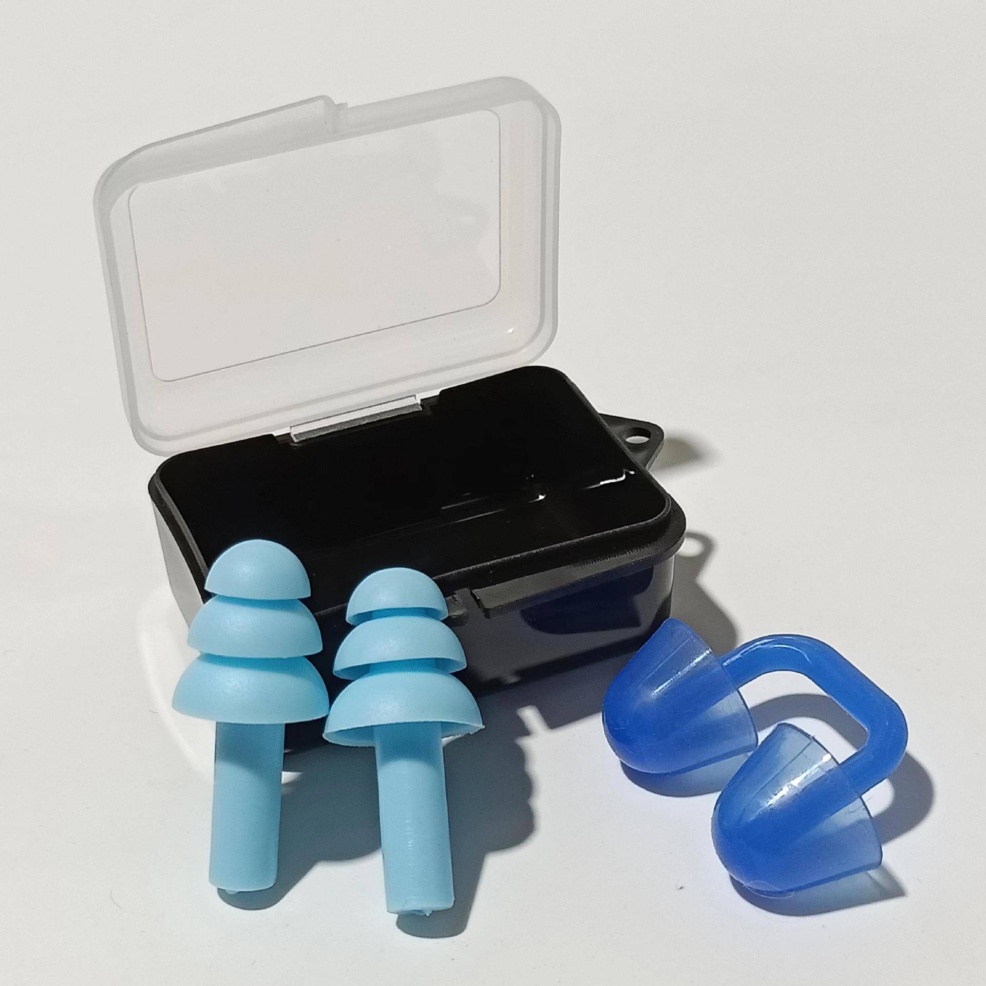 Nasal congestion+children's earplug blue