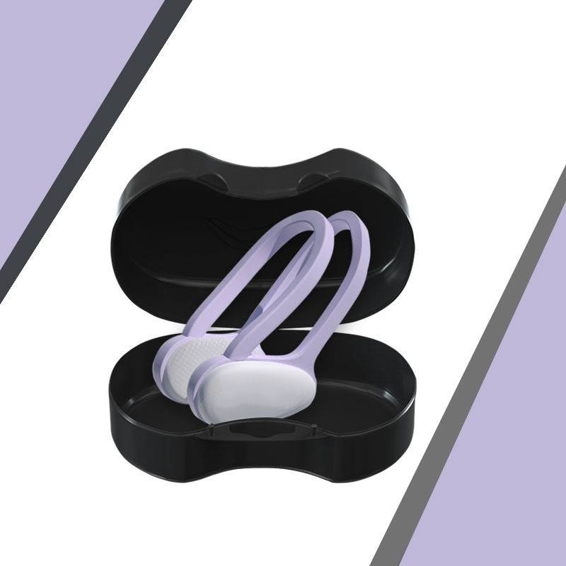 Two bars nose clip purple