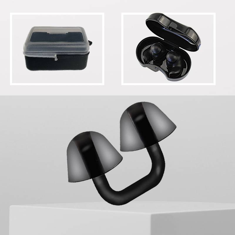Nasal congestion+adult earplug black