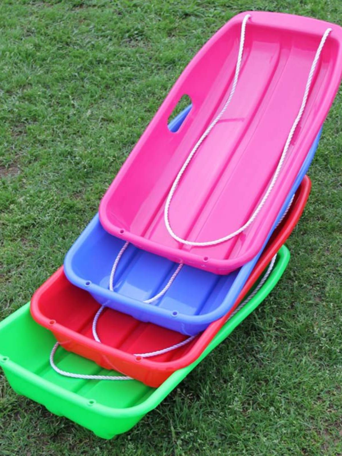 Outdoor ice car two -person sled ski skid ice car ice roll ice skating parent -child children's sand slide skiing grass butt pad