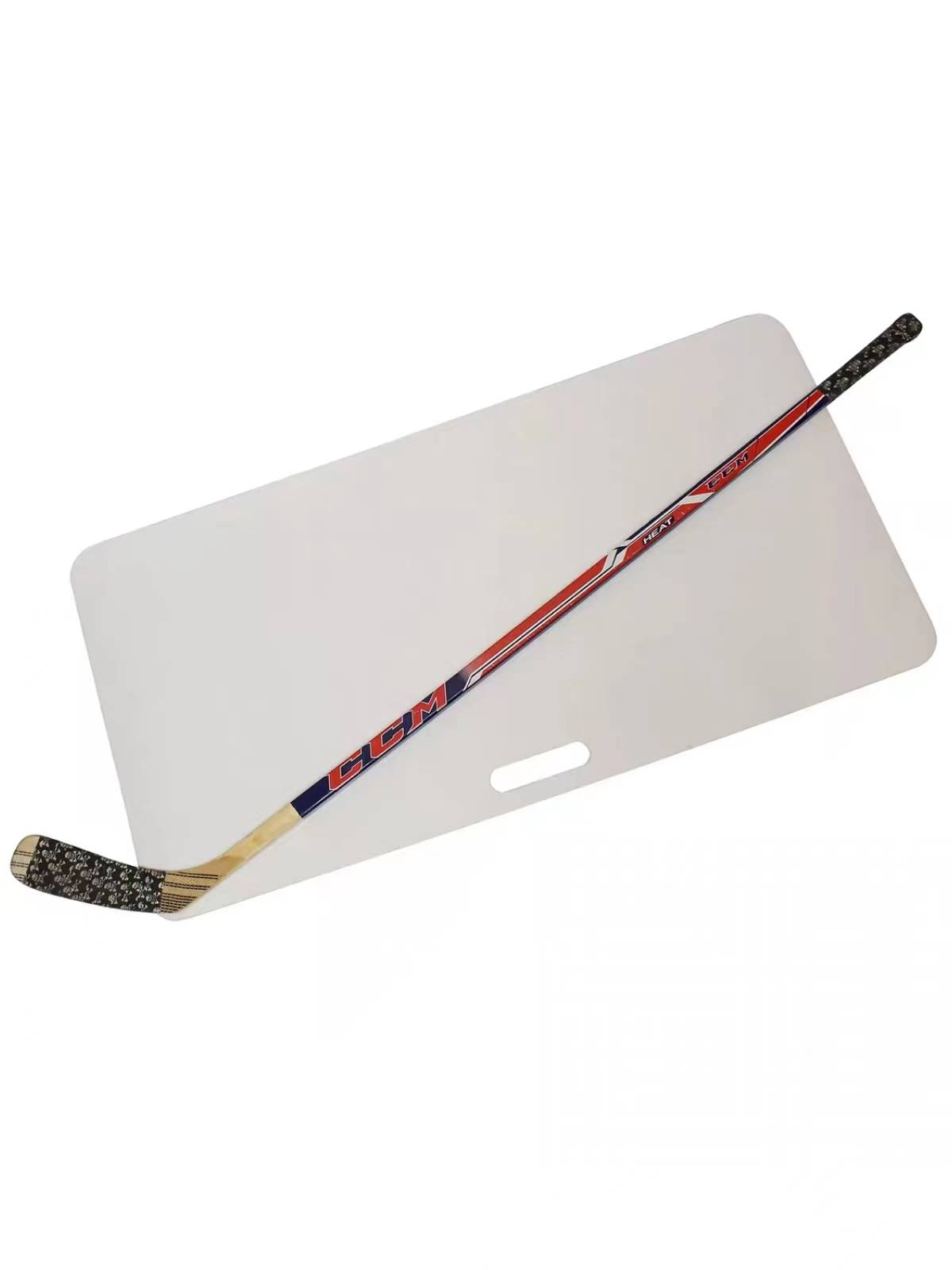 Dipping the ball board ice hockey training equipment ice hockey practice board custom simulation ice sheet can stitch dry ground ice hockey